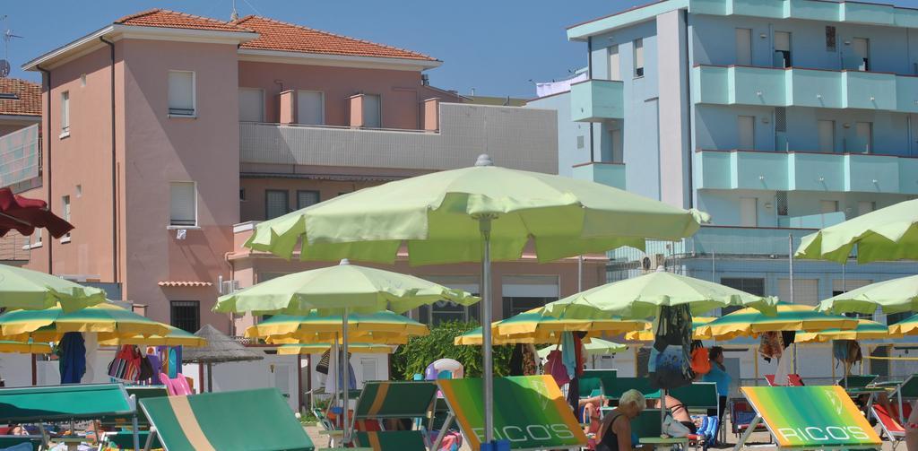 Hotel Vistamare Viserba Rímini Exterior foto